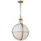 Nuvo Lincoln 1-Light Large Pendant, E26 60W, Matte White, White Opal 60/7665 - alternate 1